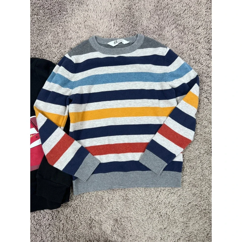 Boy Sweatshirt and Sweater Lot Sz 8